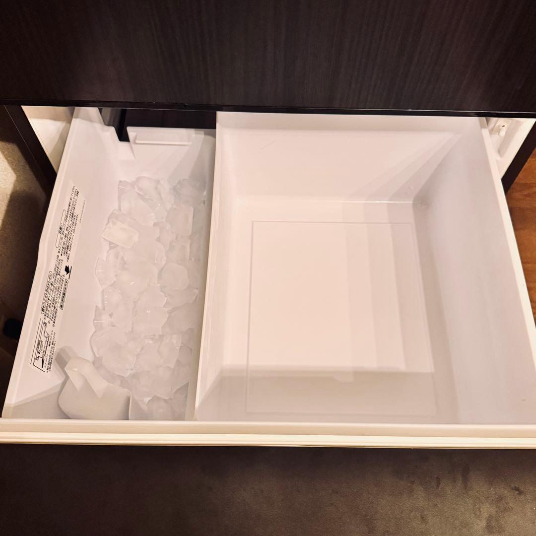 美品✨AQUA アクア 2024年式 冷蔵庫 aqr-v37p ウッドブラック