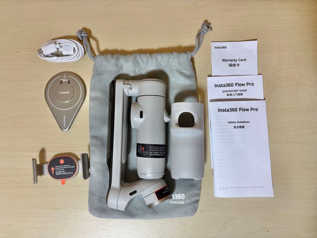 Insta360 Flow Pro〈マグネットアダプター付属〉　値下げしました