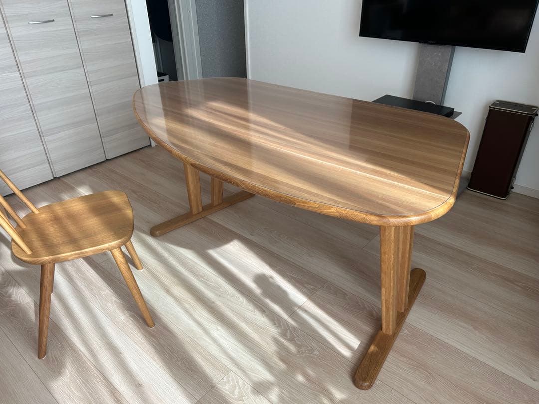 【HIDA飛騨産業】baguette lb IB305B　ダイニングテーブル