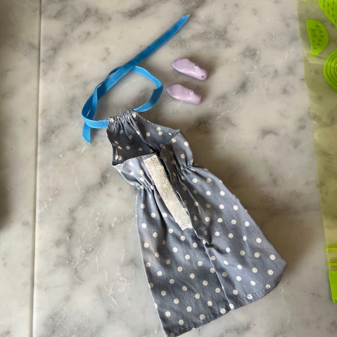 着せ替え人形 お洋服 ヴィンテージ ドレス カジュアル