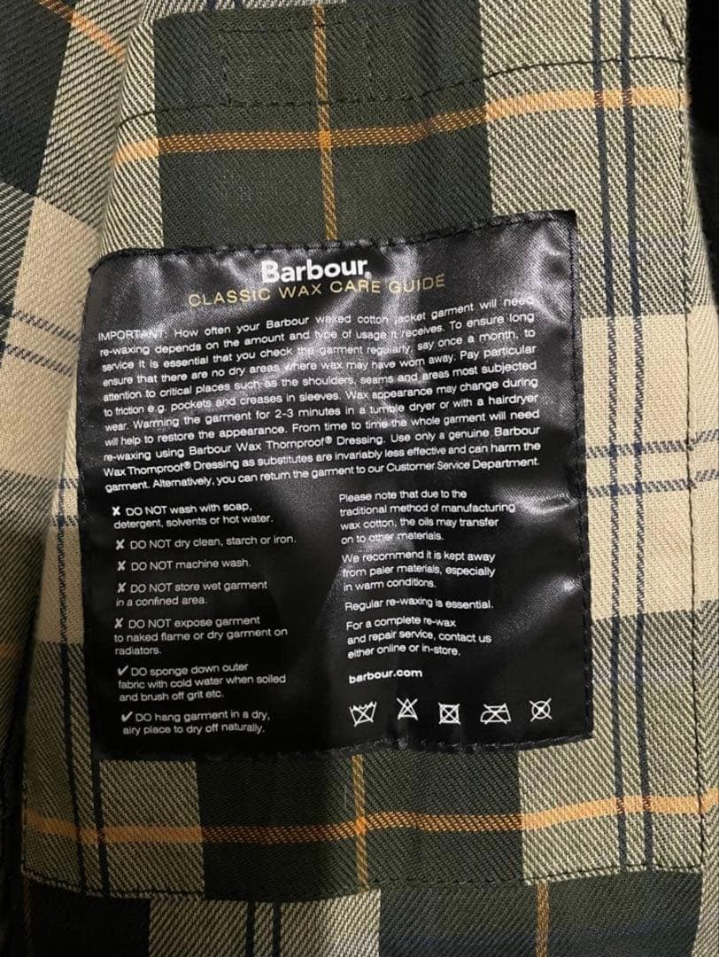 バブアー　ビデイル　ワックス　オーバーサイズ