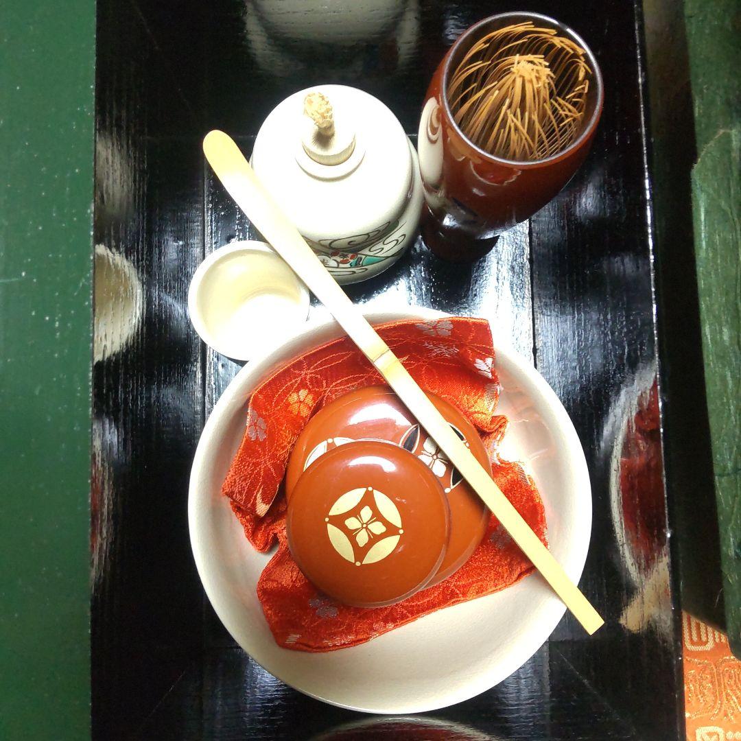 お値下げ。茶道具　茶箱セット