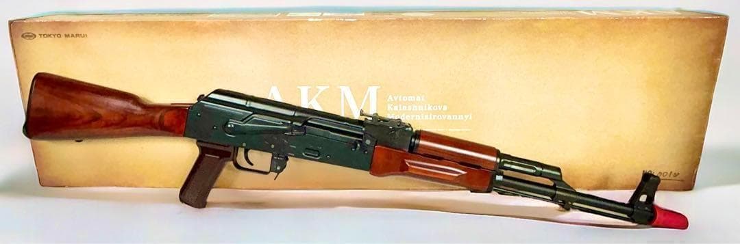 極美品 東京マルイ AKM ガスブローバックガン ハンドガン