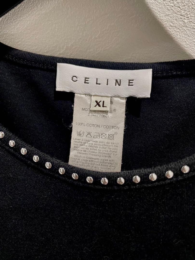 CELINE セリーヌ　スタッズ　カットソー