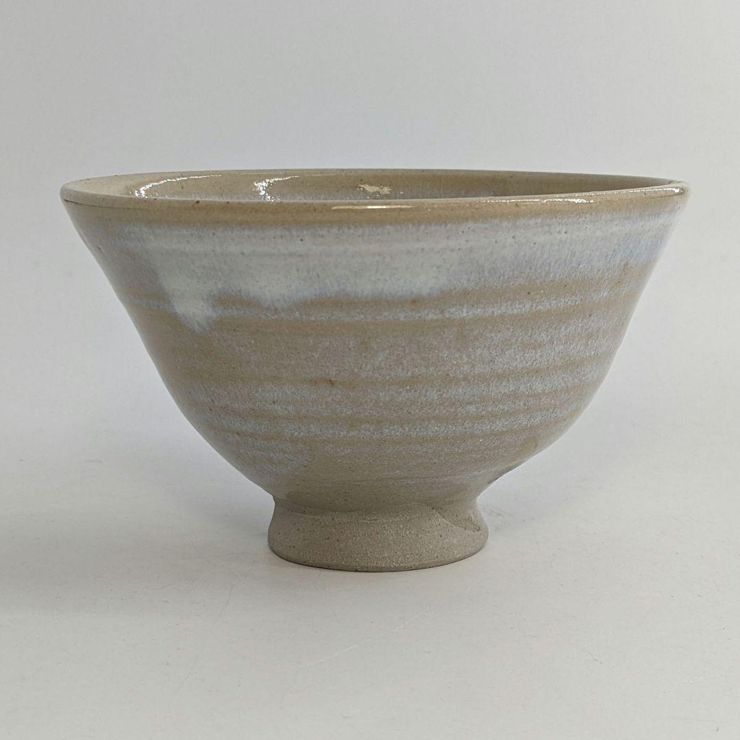 岡山県重要無形文化財 難波仁斎 草花茶碗 共箱合布 抹茶碗 抹茶茶碗 茶道具