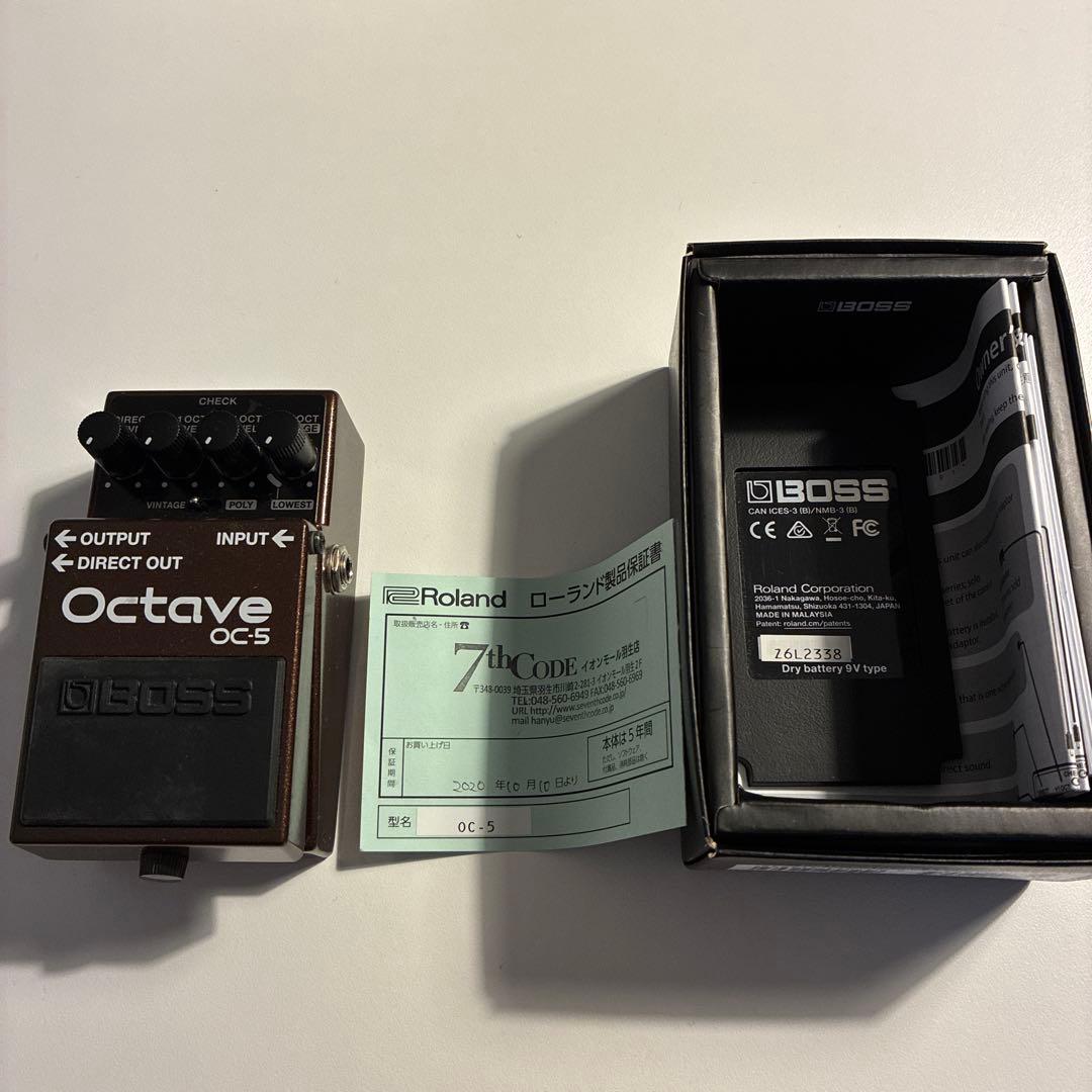 BOSS OC-5 オクターバー