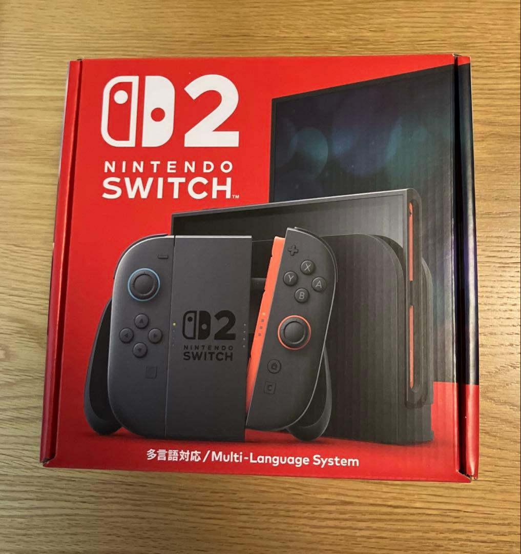 Nintendo Switch2 本体 多言語対応 国内任天堂公式ストア購入品