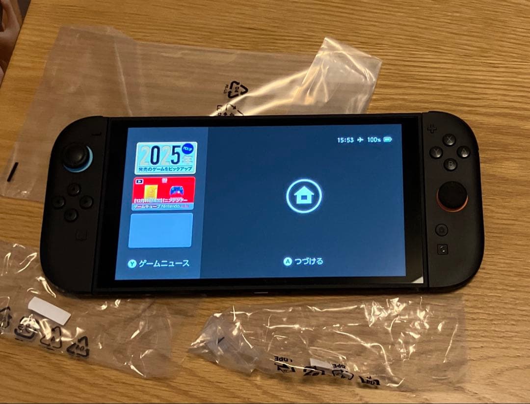 Nintendo Switch2 本体 多言語対応 国内任天堂公式ストア購入品