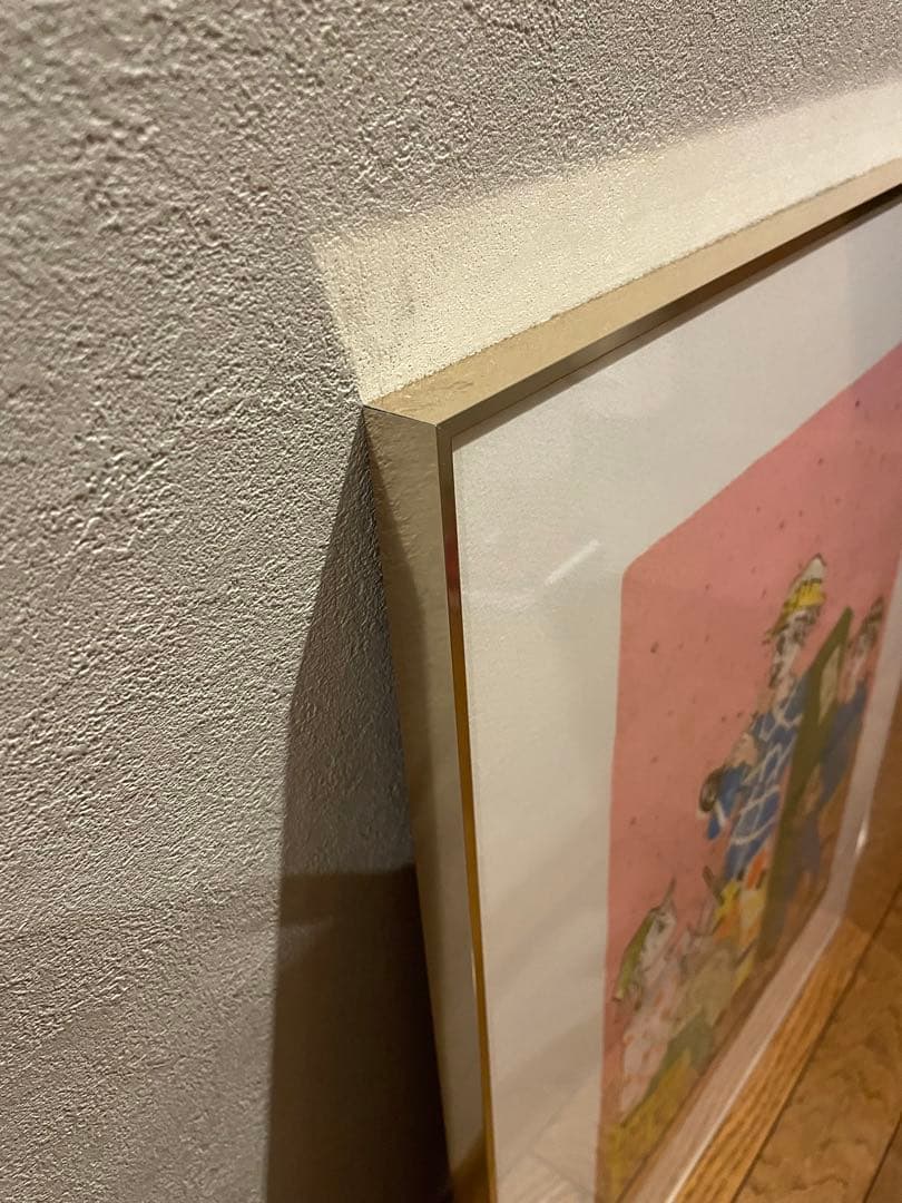 ポール・アイズピリ「少年の音楽隊」リトグラフ　本人サイン有