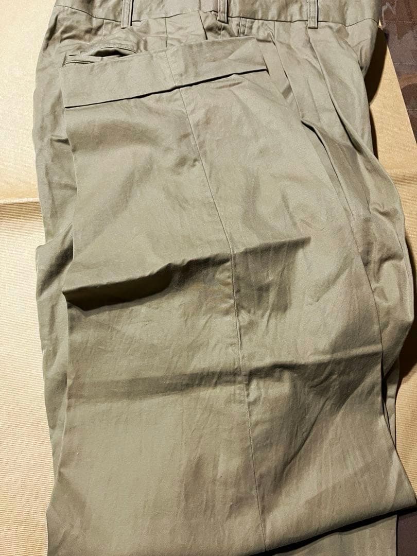 n*o様 *田中オム* コムデギャルソンオム ストーンウォッシュ綿 チノパンAD