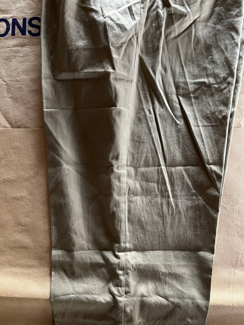 n*o様 *田中オム* コムデギャルソンオム ストーンウォッシュ綿 チノパンAD