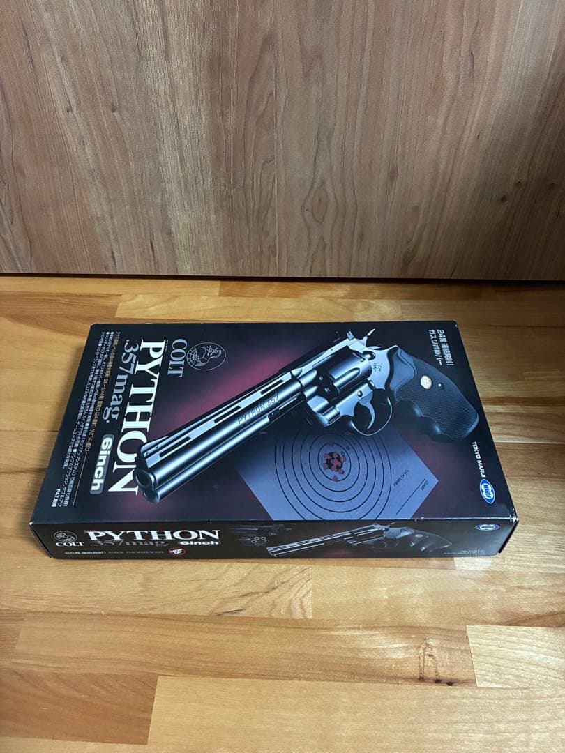 【コルトパイソン.357マグナム】6インチ　ガスリボルバー　東京マルイ（絶版品）