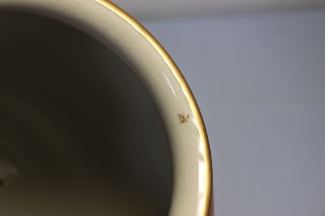 時代　九谷庄三祥文作　大壺　送料込み0929