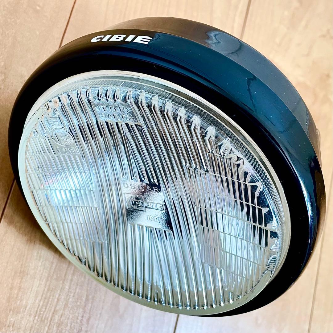 当時物 CIBIE シビエ 凹み ヘッドライト 160φ 極美品 CB250T