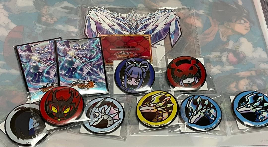 オレカバトル2 くじ 缶バッジ スリーブ アクリルスタンド セット