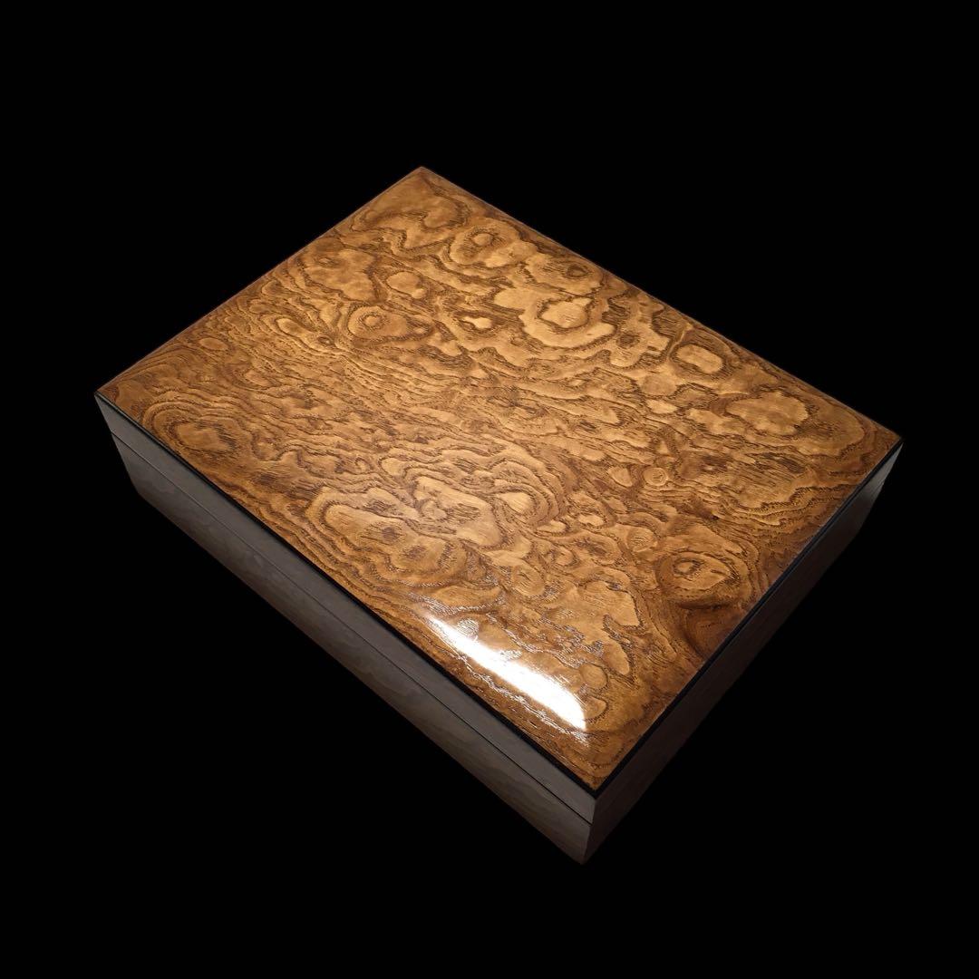 黄檗　オウバク　黄檗　キハダ　文箱　宝石箱　小物入れ　指物