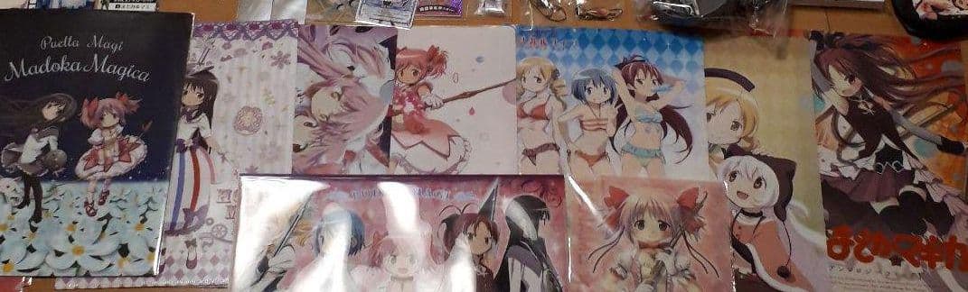 パチスロ　魔法少女まどか☆マギカ　まどマギ　マギレコ　グッズ　椅子カバー　他