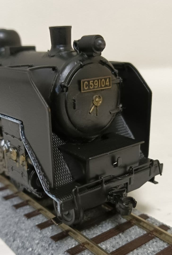 HO、カツミ、 C59蒸気機関車、メンテナンス済