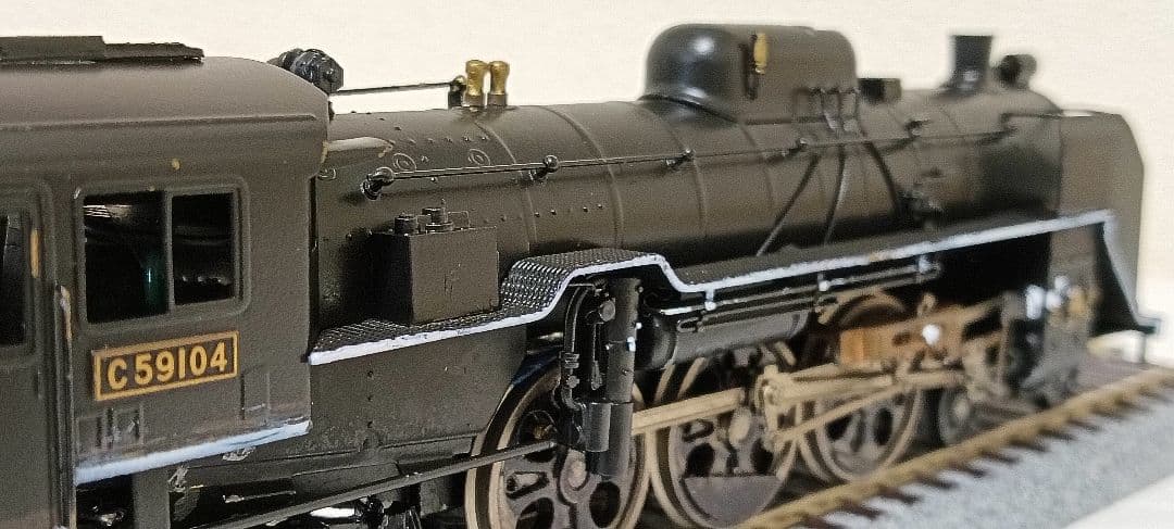 HO、カツミ、 C59蒸気機関車、メンテナンス済