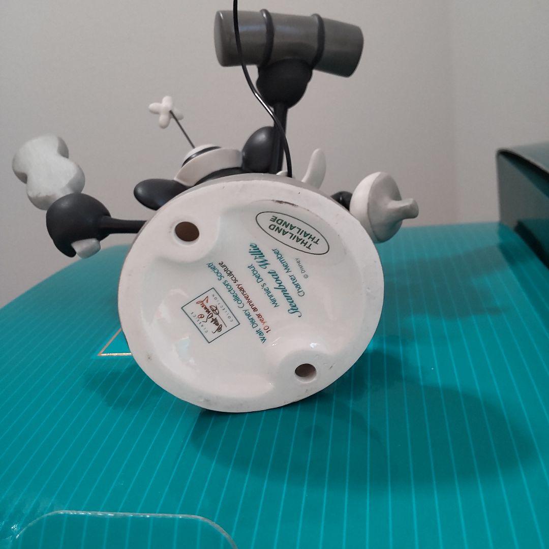 WDCC　ミッキー　ミニー　蒸気船ウィリー　フィギュア　モノクロ　ディズニー