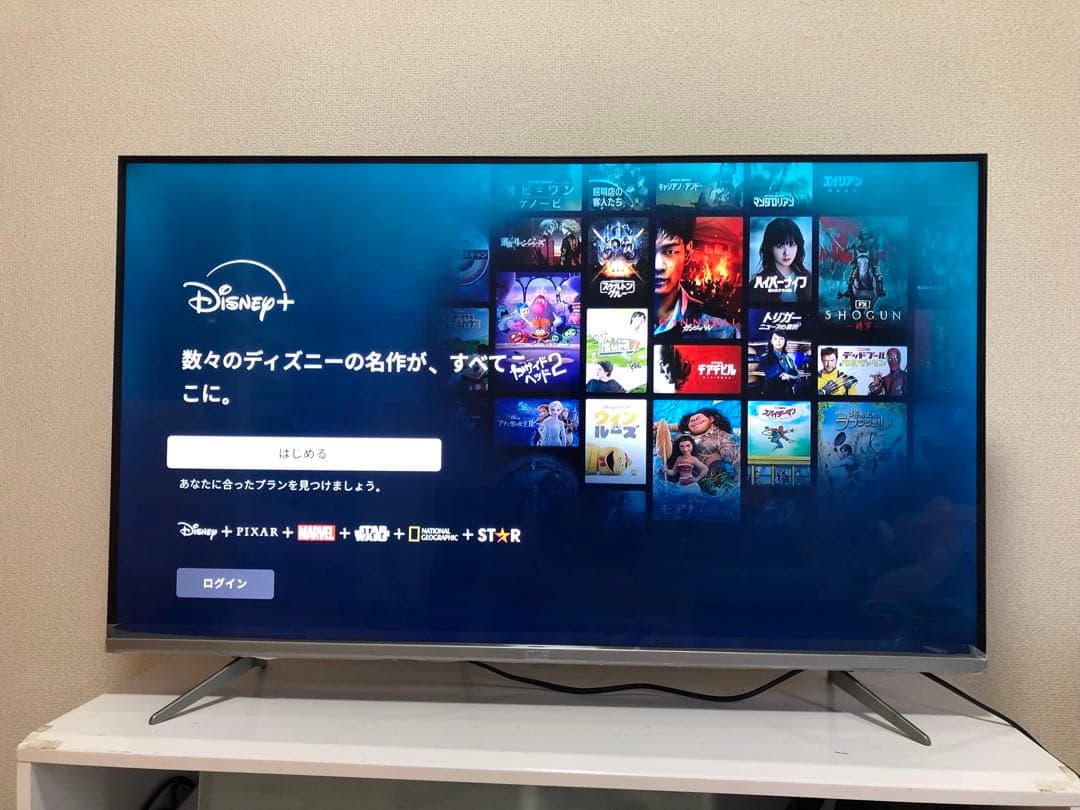 4K対応 TCL 43P715 43型 スマートテレビ アプリ内蔵式