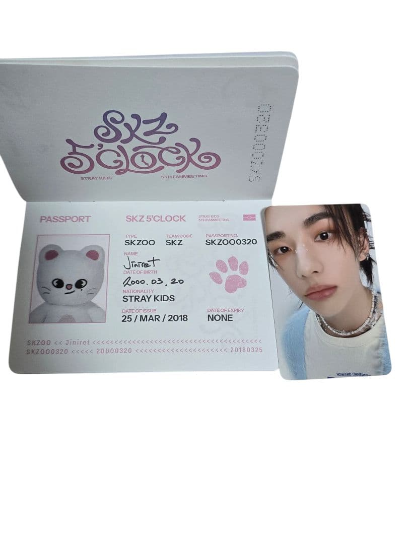 StrayKids SKZOO ジニレット テディベア　ペンミ