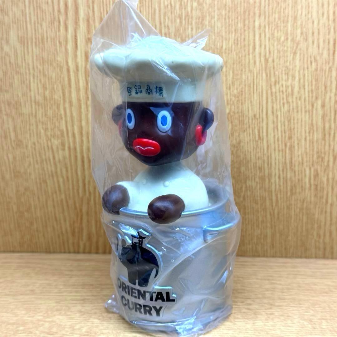 【オリエンタル坊や】　首振り人形　寸胴鍋ver. 箱付き