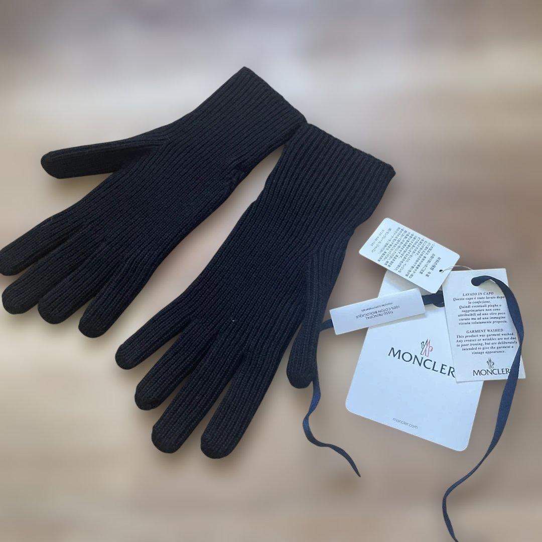 MONCLER モンクレール ニットグローブ 手袋 新品未使用 紙袋・箱付き
