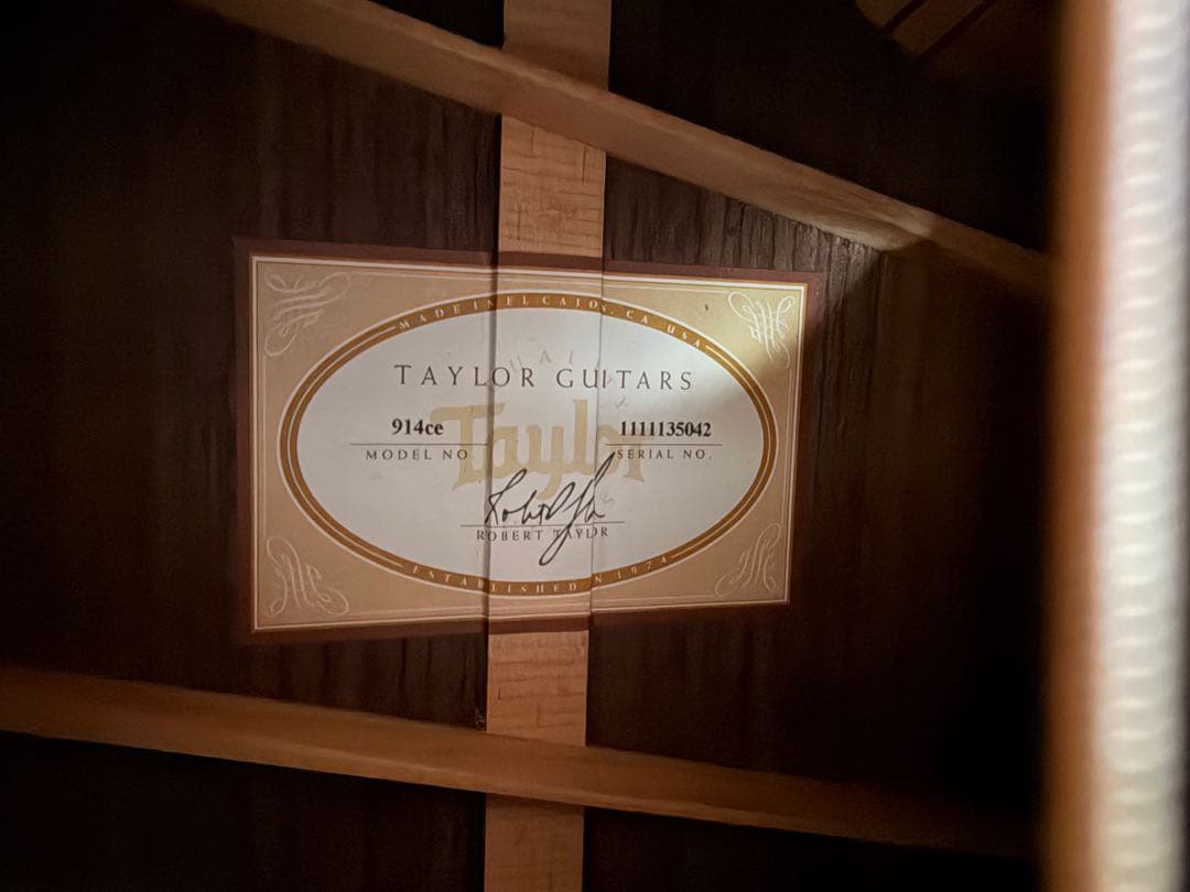 ギター Taylor 914ce es2