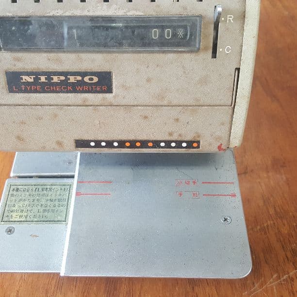 NIPPO　チェックライター