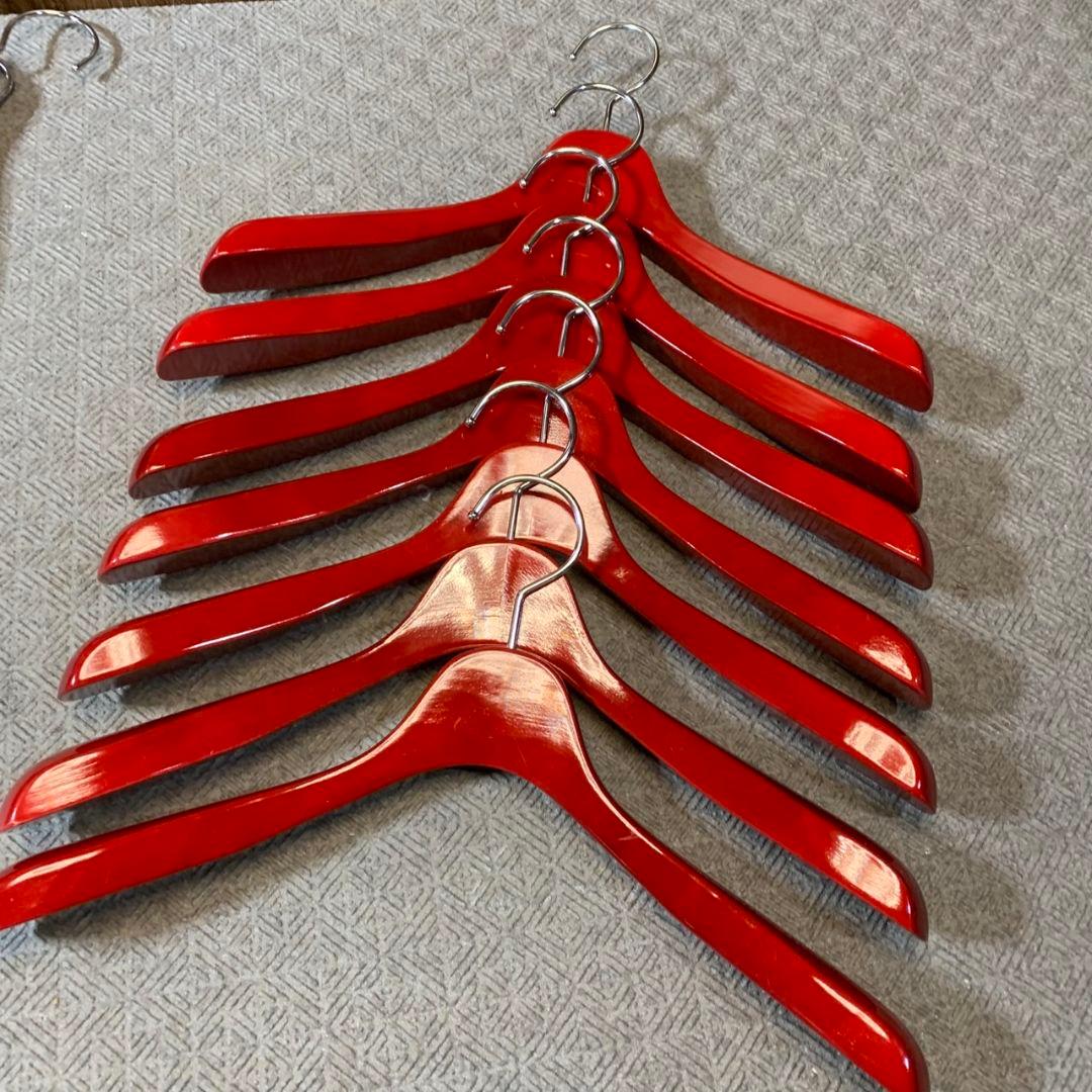 H523\" NAKATA HANGER ナカタハンガー 木製 15本セット