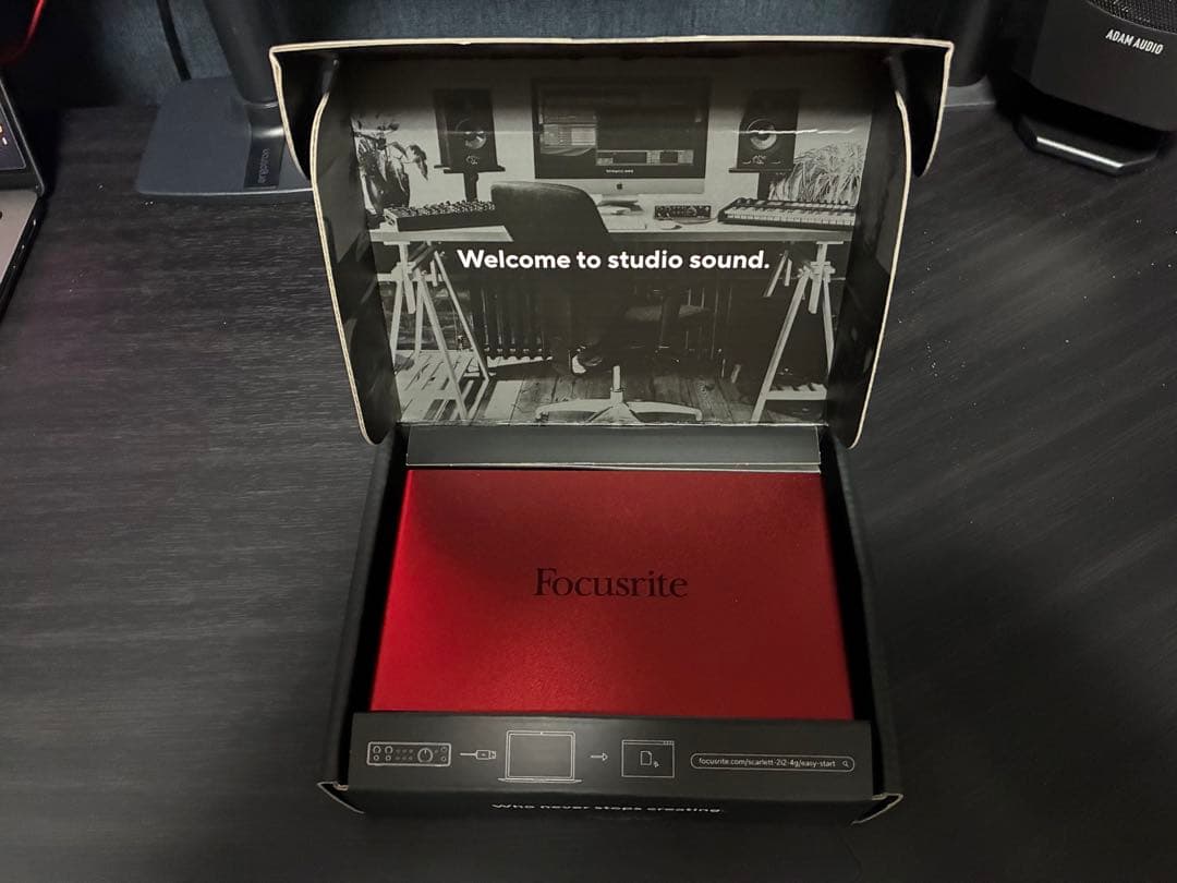 FOCUSRITE Scarlett 2i2 （gen.4）