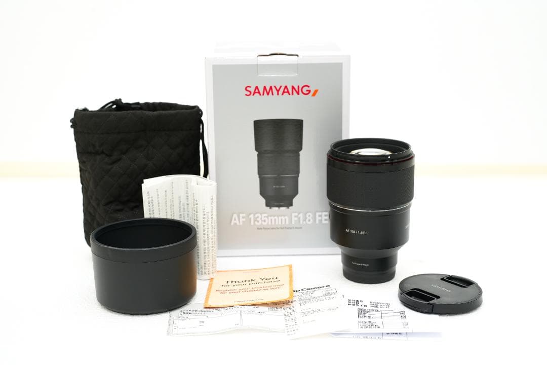 【フィルター付】SAMYANG AF 135mm F1.8 FE