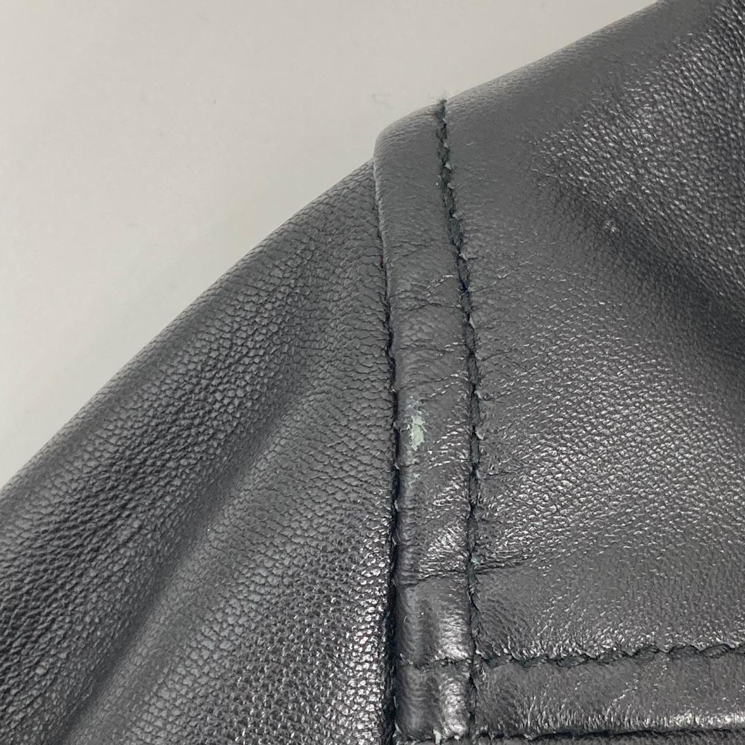 UNITED TOKYO　シングルライダースジャケット　ブラック　4サイズ