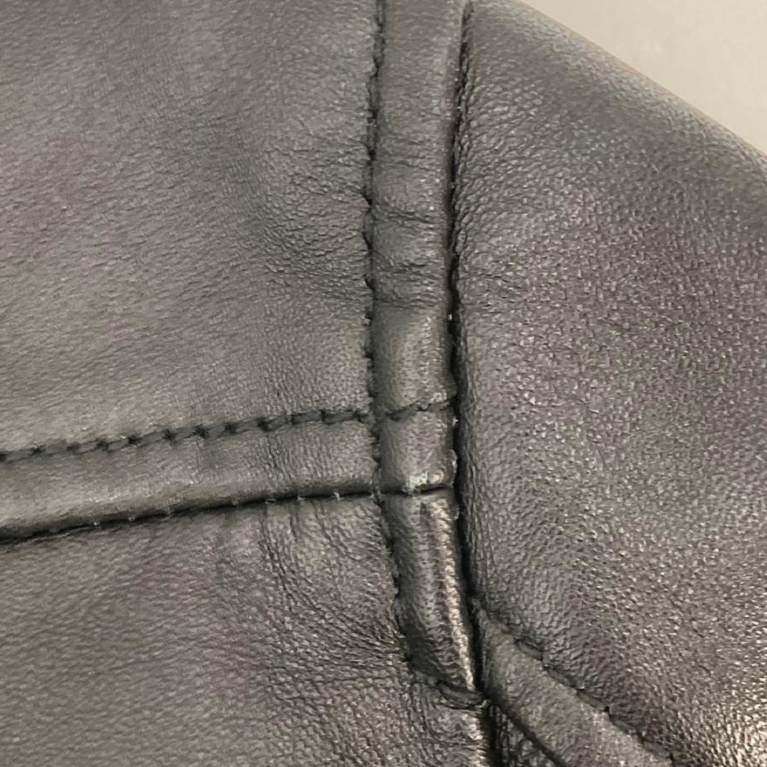 UNITED TOKYO　シングルライダースジャケット　ブラック　4サイズ