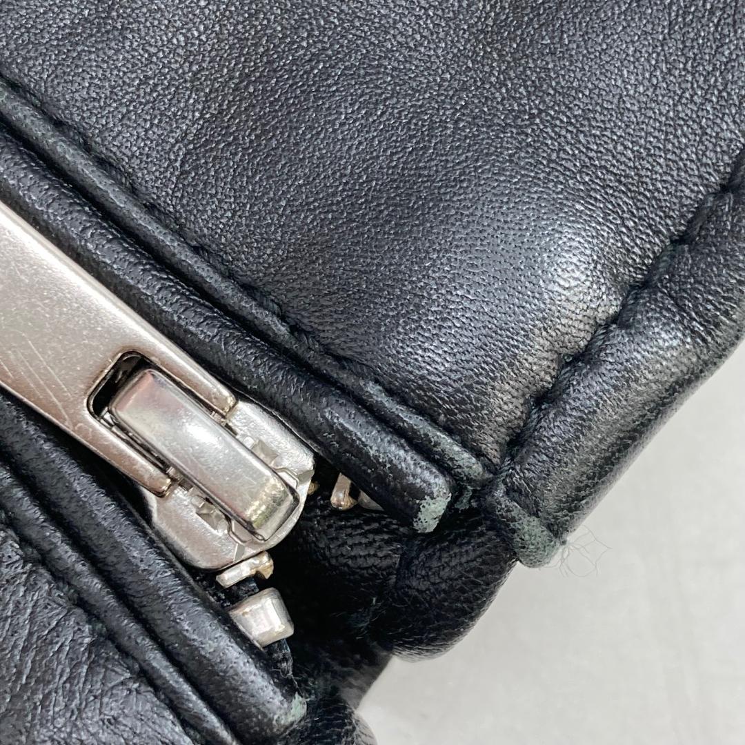 UNITED TOKYO　シングルライダースジャケット　ブラック　4サイズ