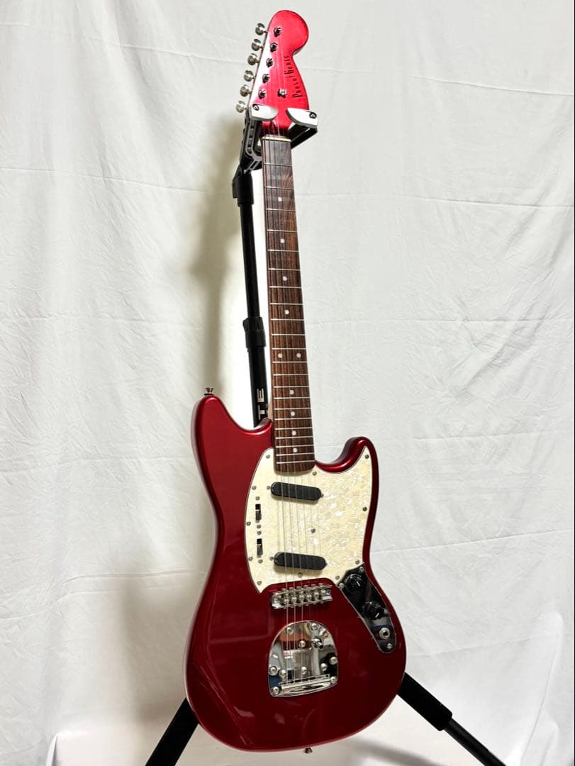 【新品弦張替済】PhotoGenic エレキギター ムスタング MG-200