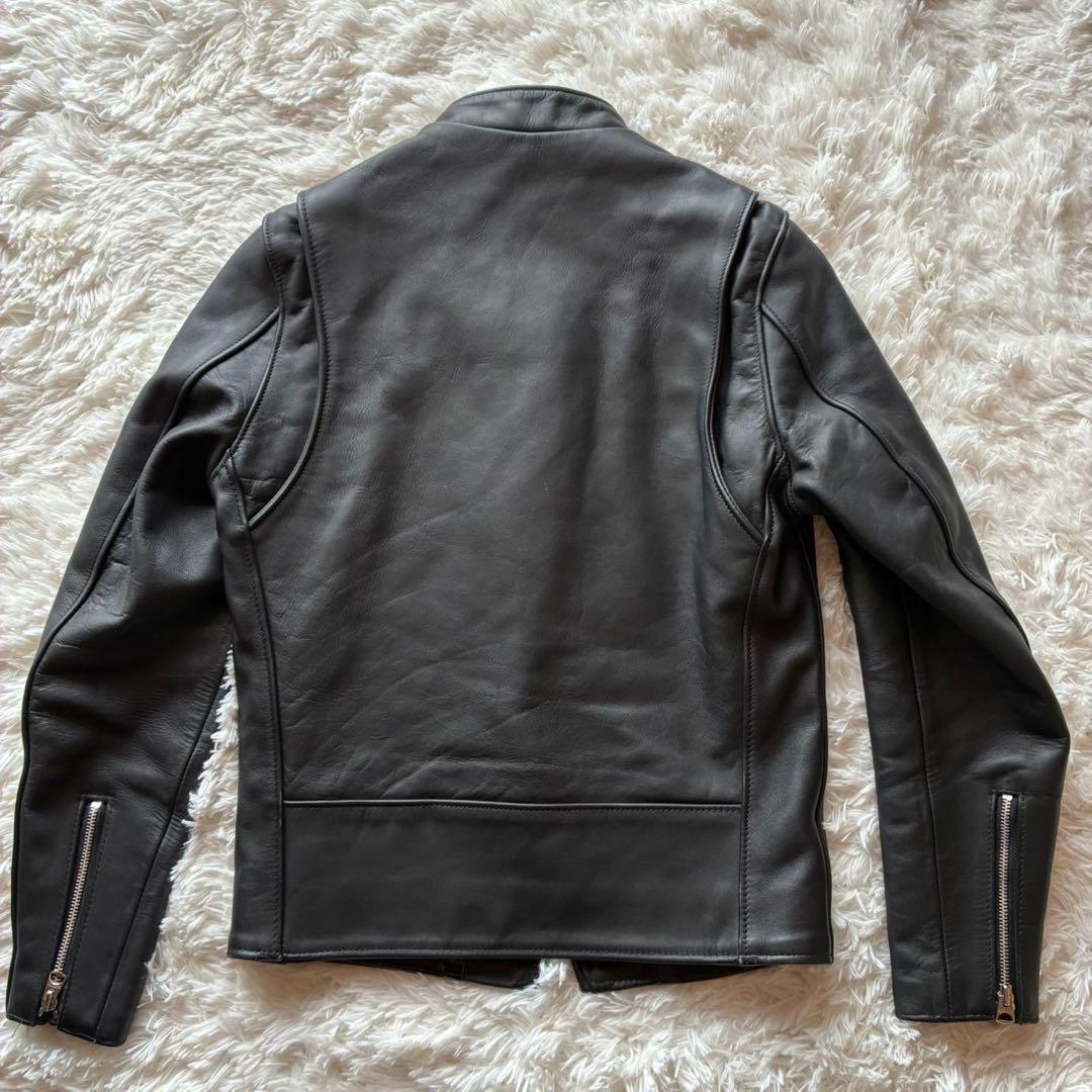 極美品/ハンガー付　Schott 641XX ライダースジャケット カウレザー