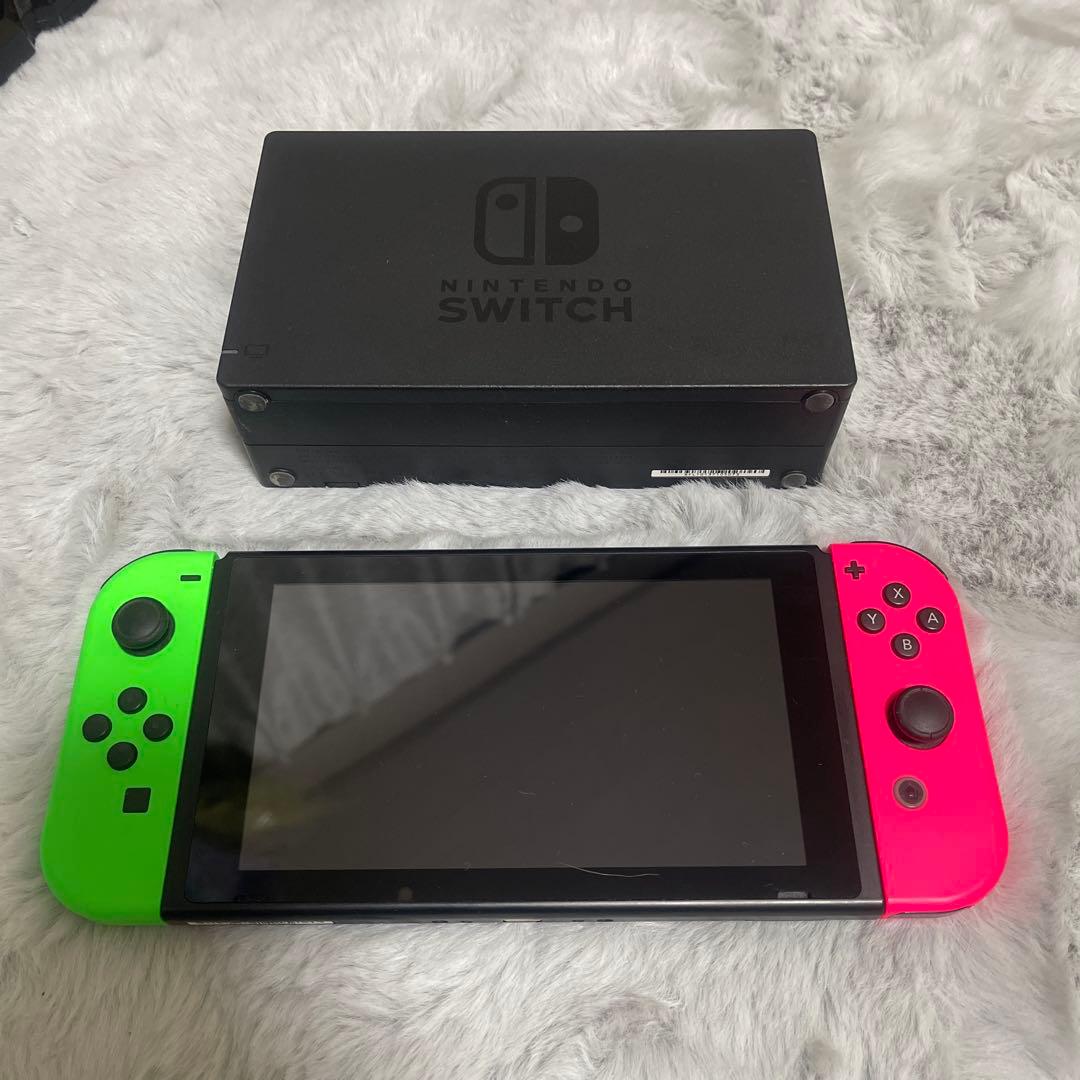 Nintendo Switch ネオンピンク・ネオングリーン本体