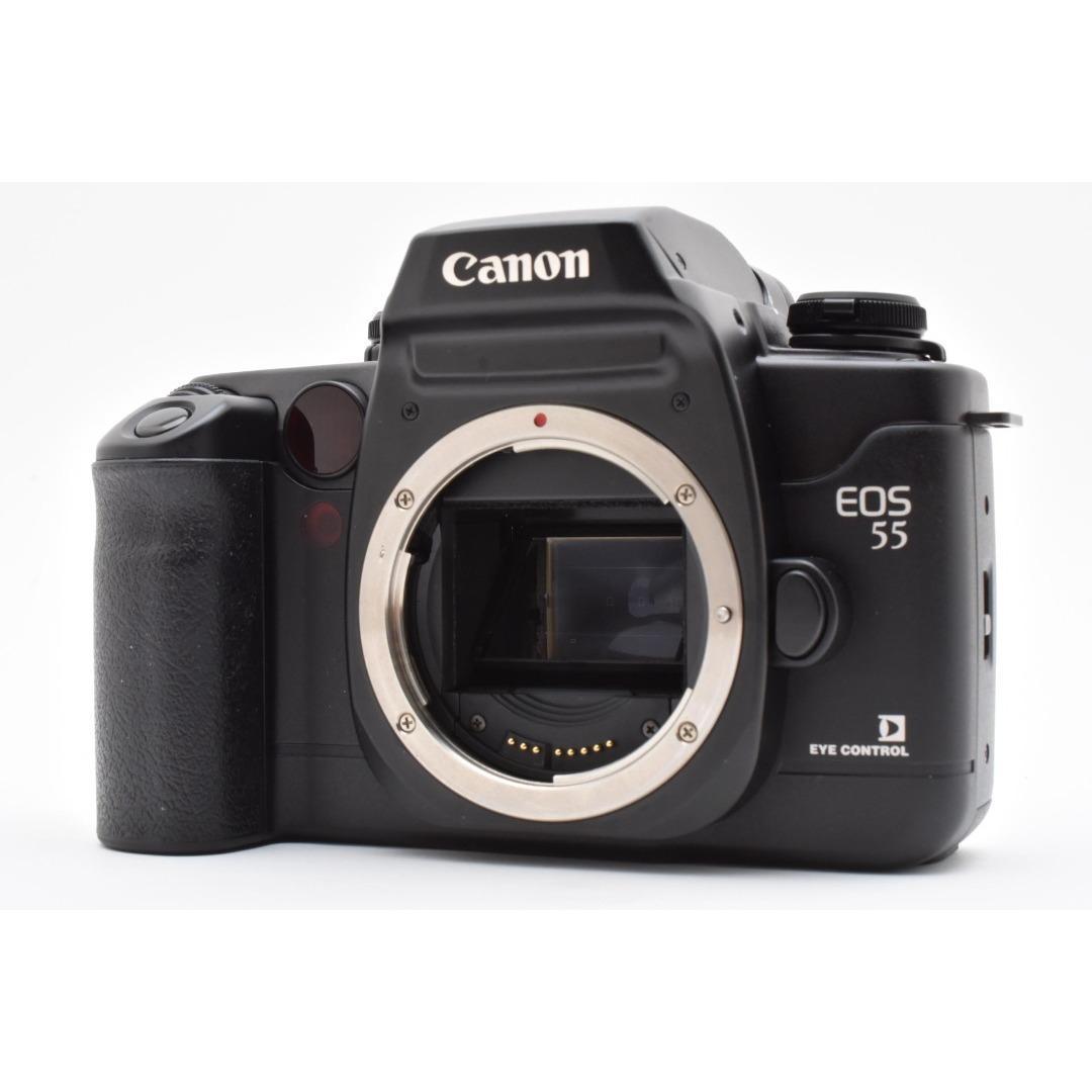 [美品] Canon EOS 55 キヤノン イオス 一眼レフ フィルムカメラ