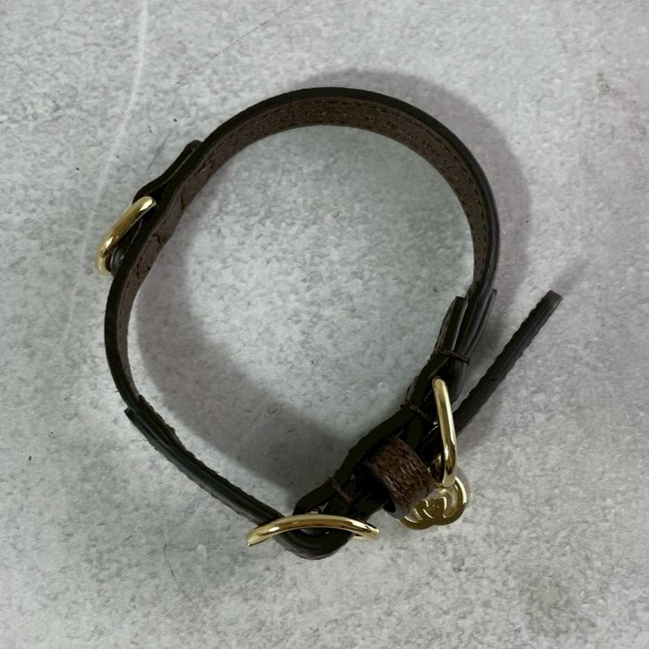 未使用保管品✨ GUCCI グッチ ペット用 首輪 GGスプリーム アクセサリー