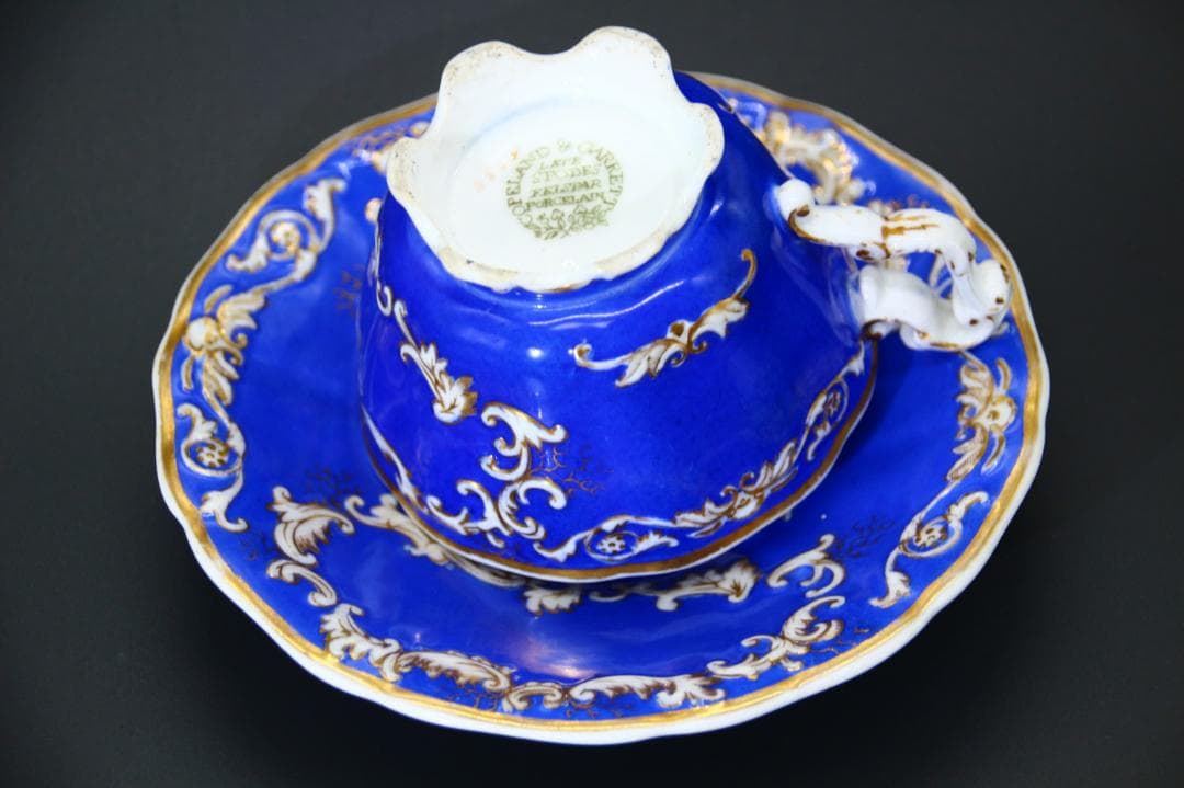 一点もの 芸術 1833年 英国 スポード コープランド カップ&ソーサー