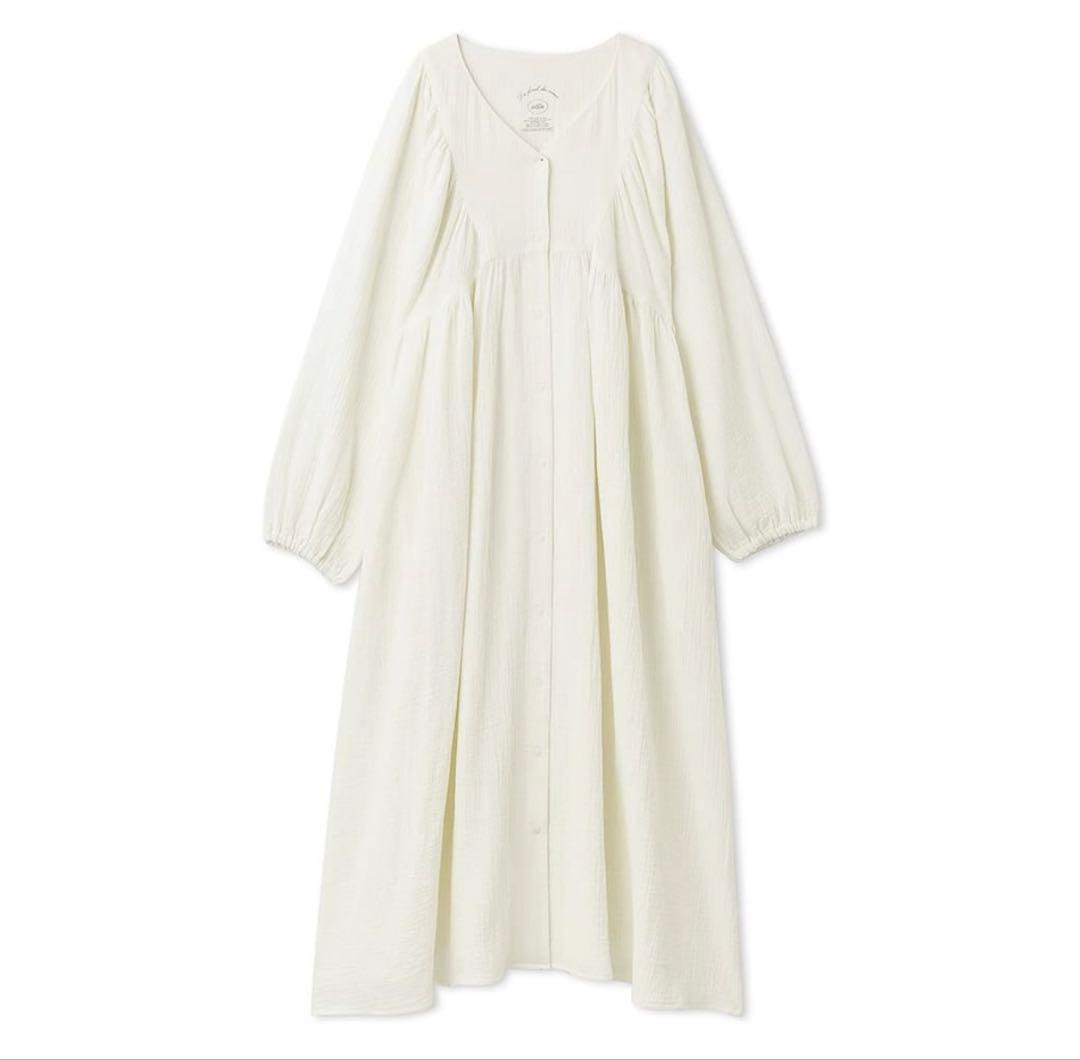 【未開封品】ジェラートピケ マタニティガーゼワンピース