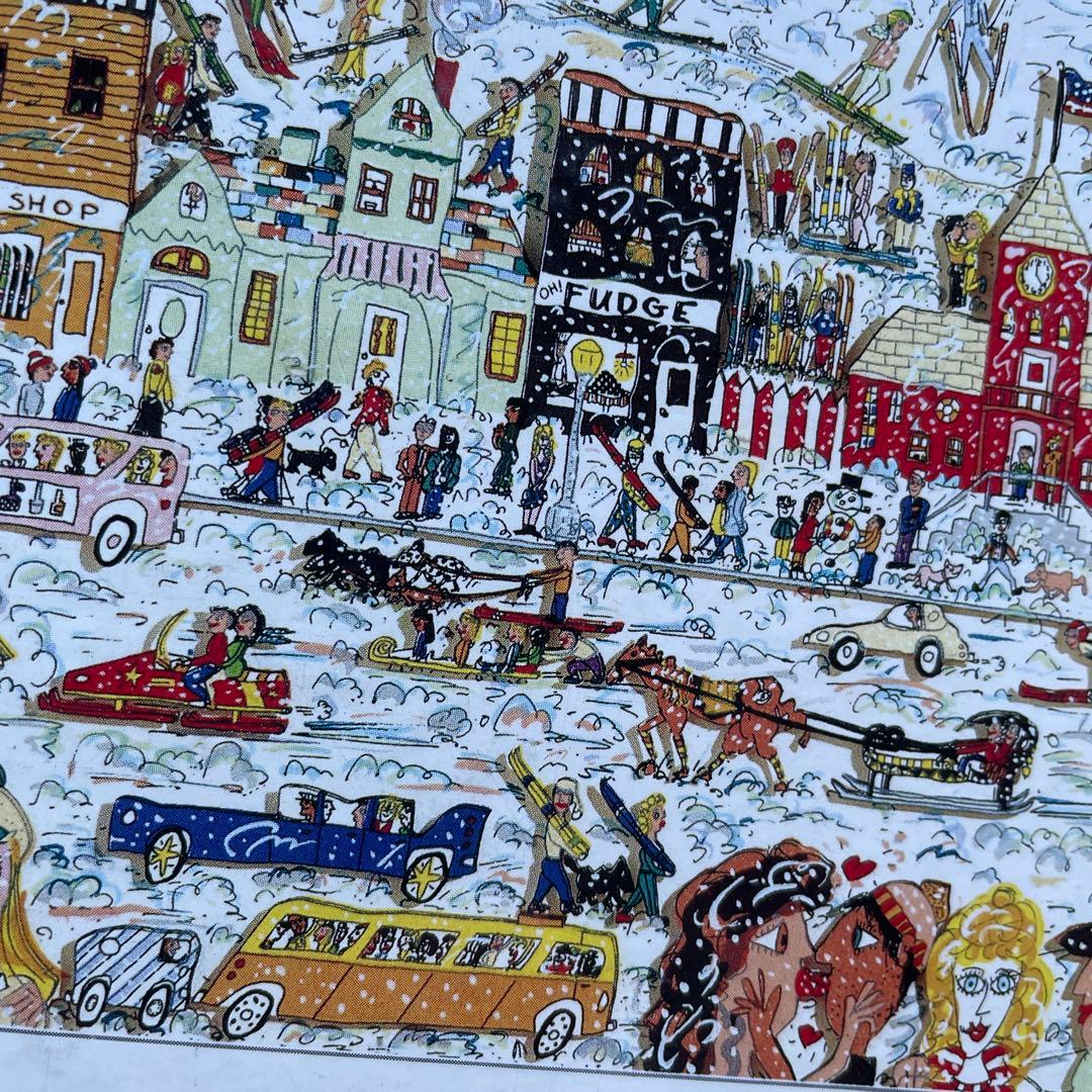 ジグソーパズル　ジェイムス・リッツィ　スキーツアーズ　808P 未開封