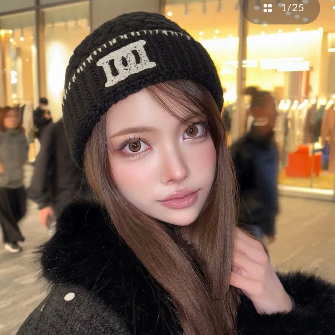 Darich ダーリッチ DDロゴバスケットニットビーニー