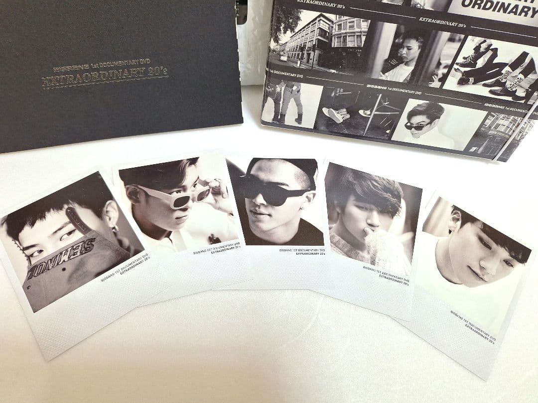 BIGBANG EXTRA ORDINARY 20's写真集DVD2枚　特典付