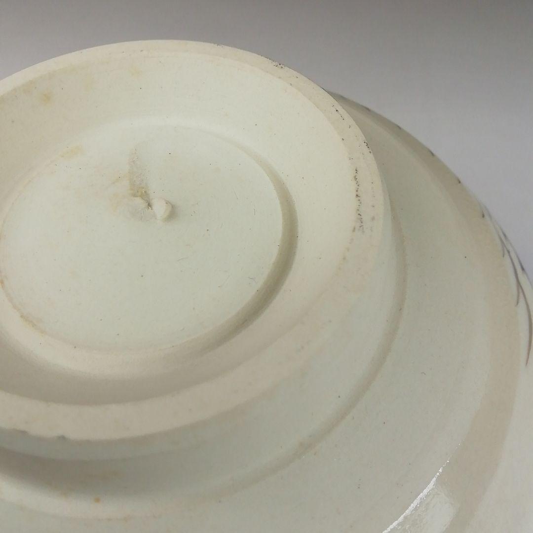 Ｔ３２０　茶碗　『御題　水』『平安　手塚桐鳳 造』　共箱　抹茶碗　茶道具