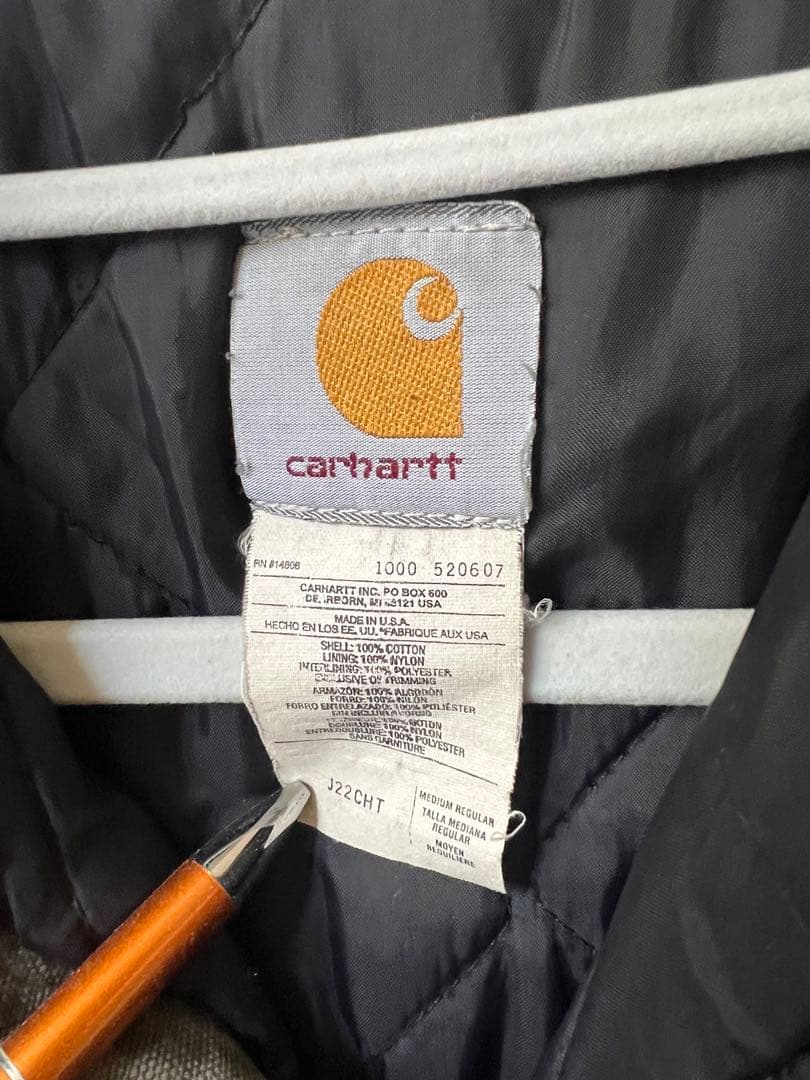 カーハート トラディショナルジャケット デトロイトジャケット CHT