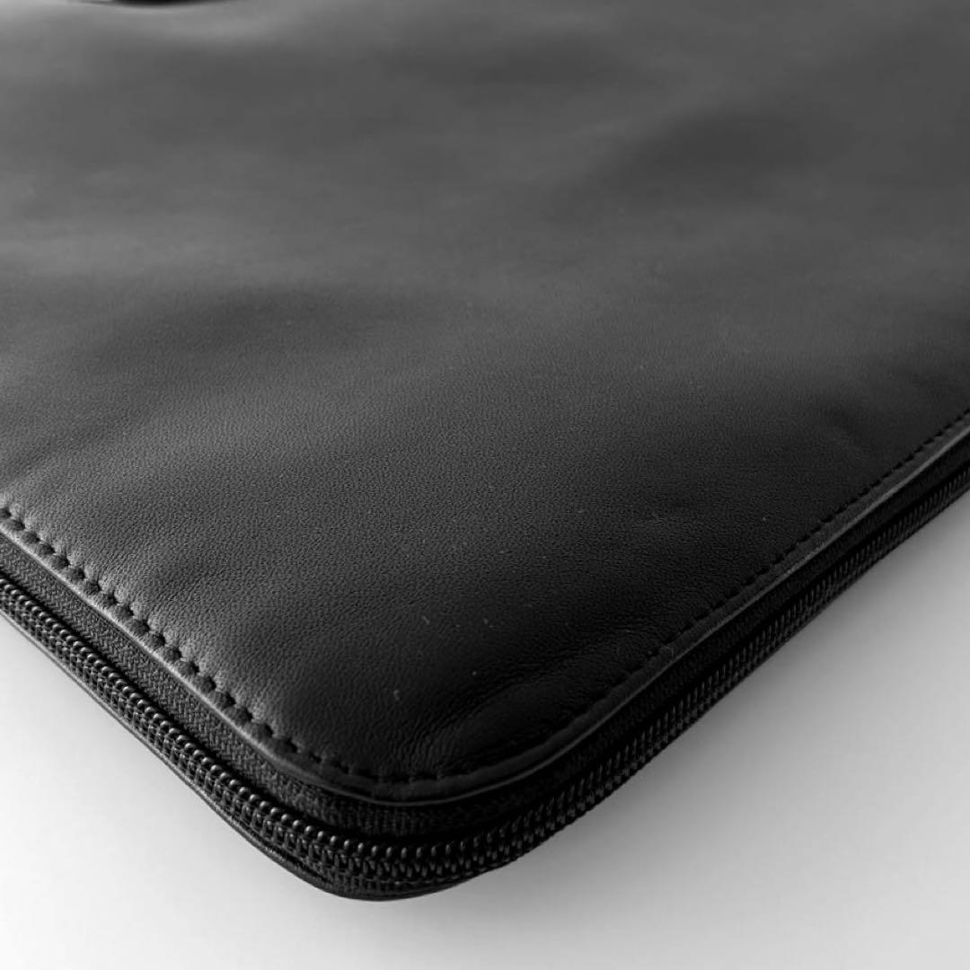 TOMOE（トモエ）2WAYクラッチブリーフ ビジネスバッグ 黒 SLIM_EX