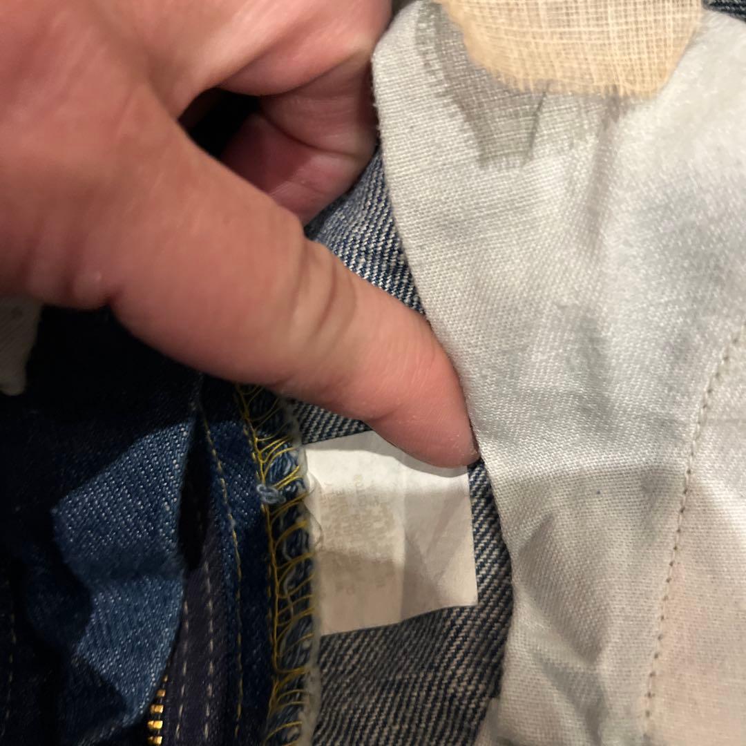 ヴィンテージ希少70s Lee 200-0049 デッドストックストレートデニム